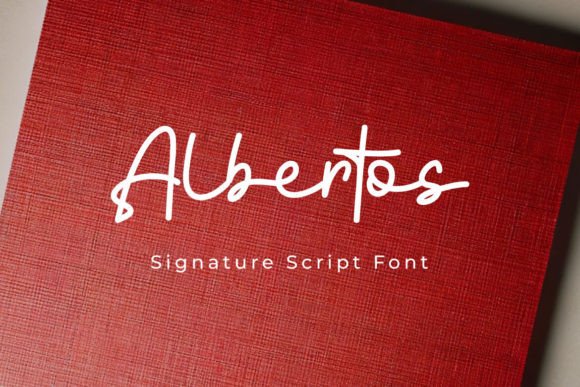 Albertos: Elevate Your Brand with a Signature Script Font