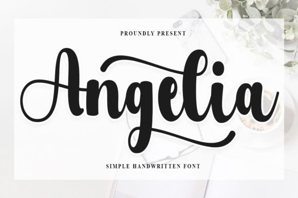 Angelia: The Modern Calligraphy Font for Elegant Design