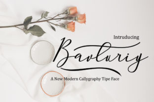 Bavturiy: A Modern Calligraphy Script for Creative Professionals