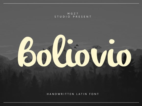 Boliovio: A Typeface for Moments That Matter