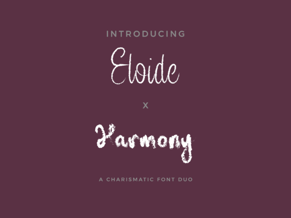 Eloide X Harmony Duo: A Font Pairing That Tells Your Story