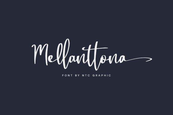 Mellanttona: Crafting Elegant Brand Stories with a Script Font