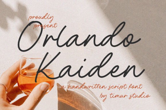 Orlando Kaiden: A Modern Script with Natural Elegance