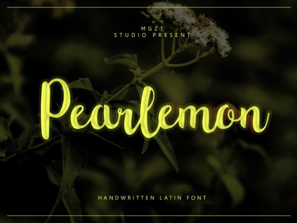 Pearlemon: A Script Font That Feels Like a Whisper