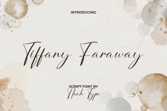 Tiffany Faraway: A Modern Script for Authentic Branding
