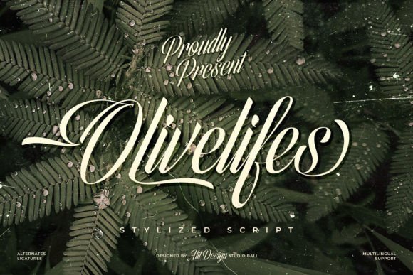 Unleashing Motion: The Power of Olivelifes Script Font