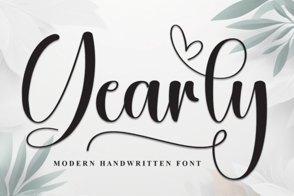 Yearly: The Bold Handwritten Script for Modern Brands